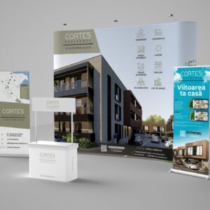 Print stand expozitional Cortes