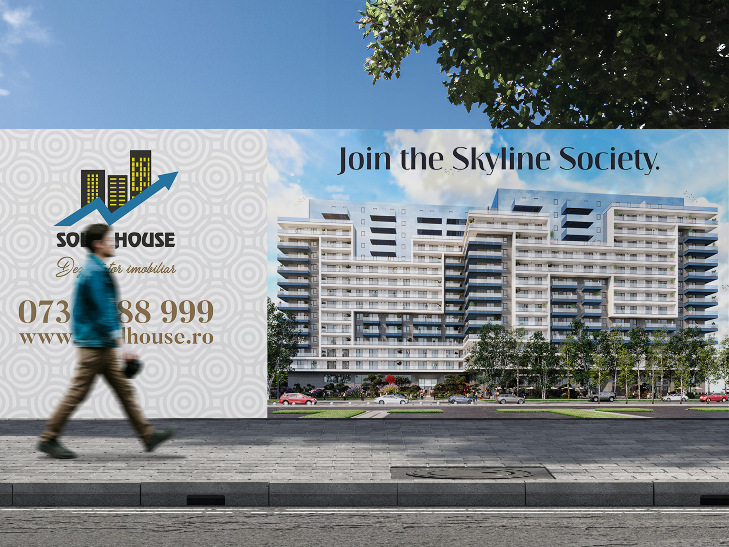 Design banner Solid House
