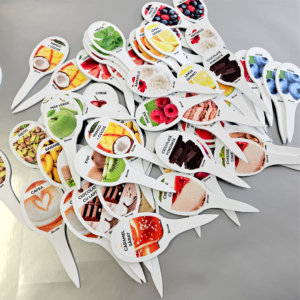 Print + decupare signalistica PVC inghetata